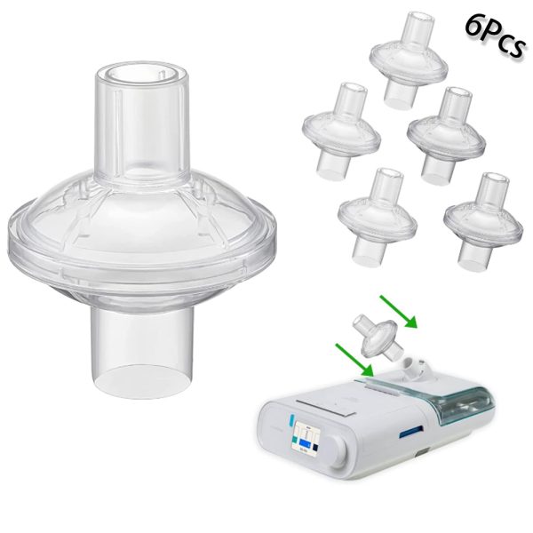 CPAP Machine Filters [Fit Size 22mm and 25mm] 6pcs