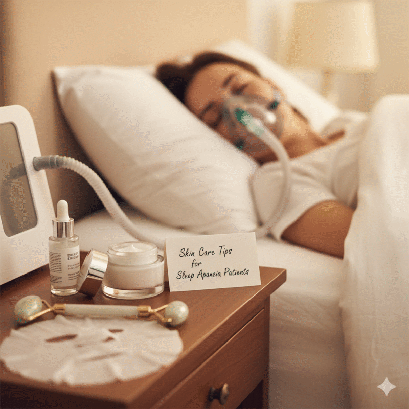 Skincare Advice for Individuals with Sleep Apnea