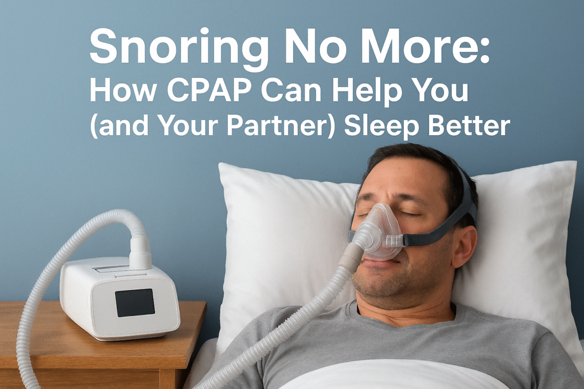 Snoring No More: How CPAP Can Help You (and Your Partner) Sleep Better