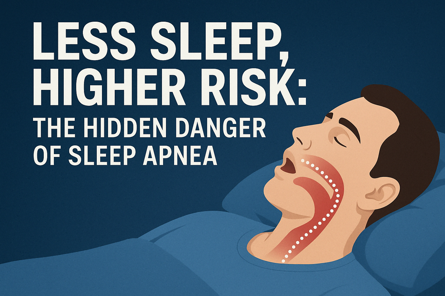 Less Sleep, Higher Risk: The Hidden Danger of Sleep Apnea