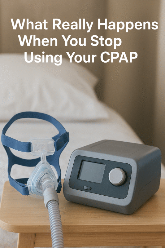 What Really Happens When You Stop Using Your CPAP